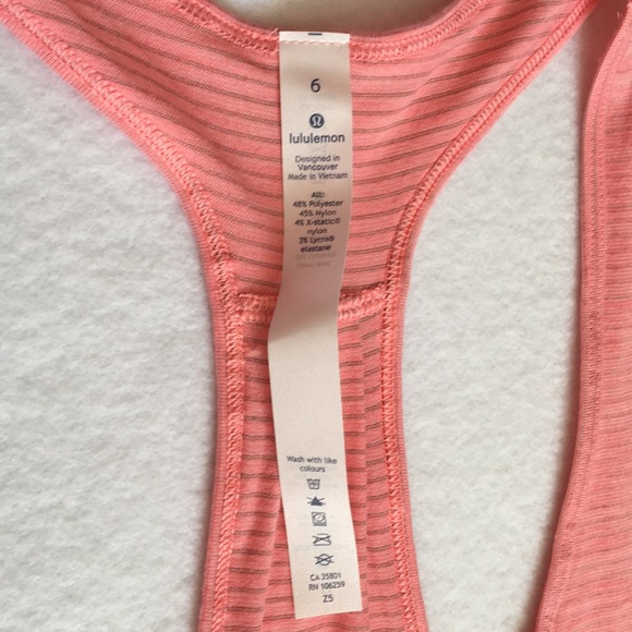 Tonight only⚡️LULU🍋 SZ. 6, 8, 10 CORAL TANK - Picture 7 of 8